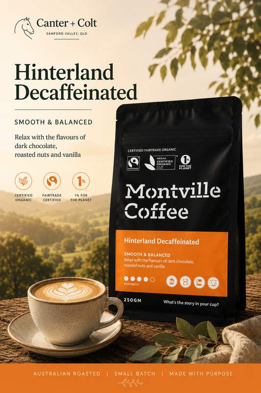 Hinterland Decaf — Montville Organic Coffee